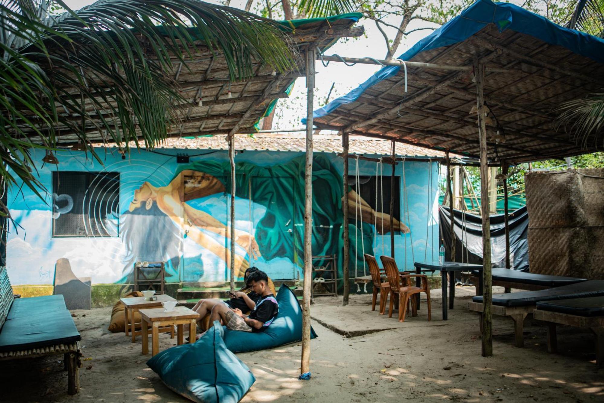 12 Monks - Beachside Hostel Arambol Exterior foto